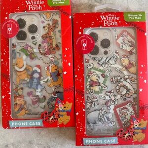 Disney Winnie the Pooh iPhone 16 Pro Max Case - Red and White